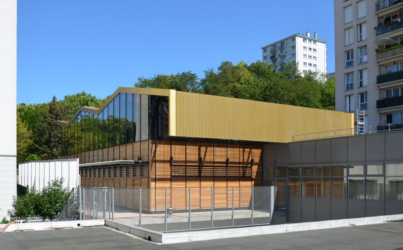 Salle de sports - Couronnes/Lacroix Paris (20) Projet Lauréat